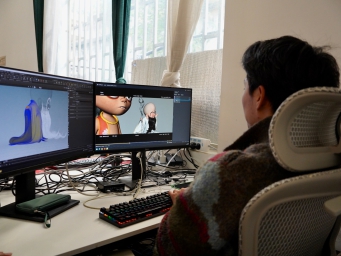 哪吒2昆明特效团队：无量仙翁的衣袖怎样飘动才符合流体力学